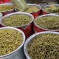 上海の生薬マーケット：保健品市場（石斛、天麻、三七）